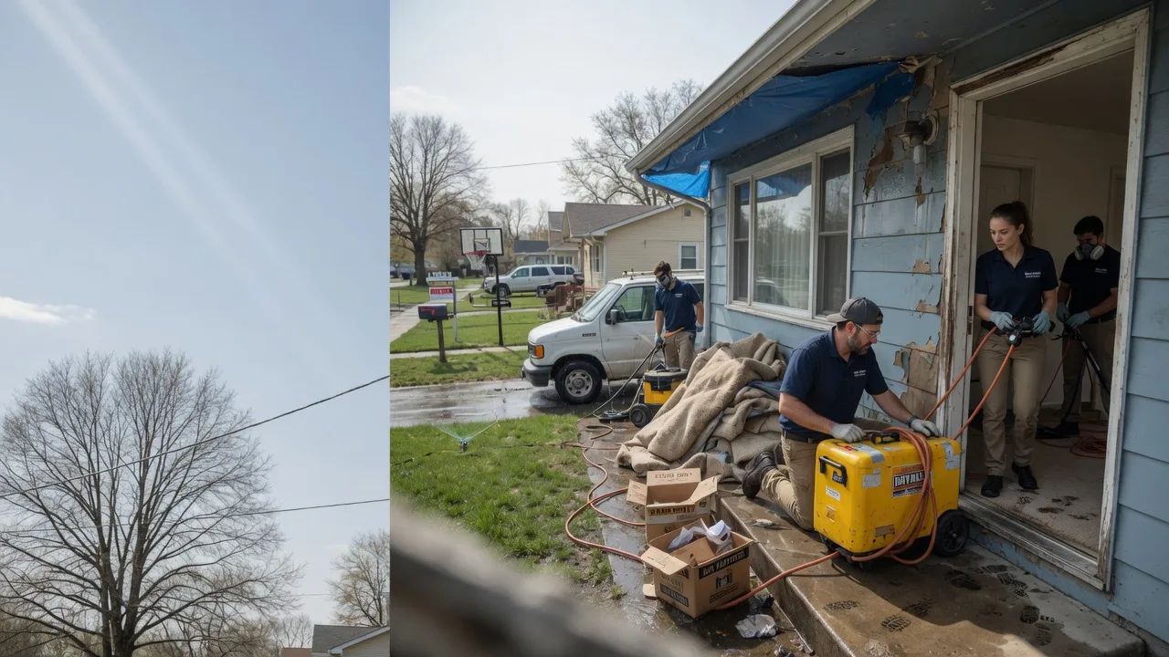 Basement Flood Cleanup in Spirit Lake, ID near me